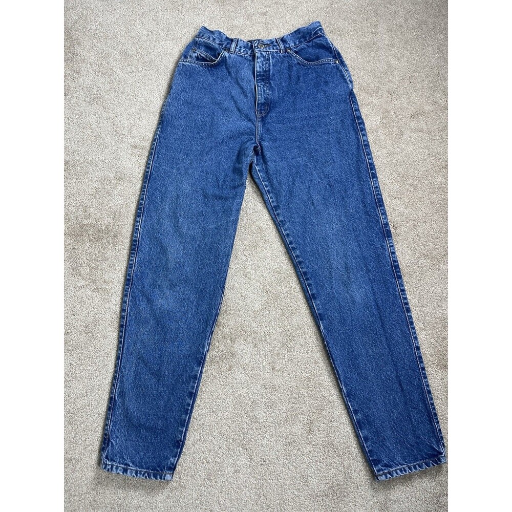 VTG 90s Levis 900 Blank Silver Tab Women 28x30 Tapered Mom Jeans US Fabric Rare - Picture 3 of 12